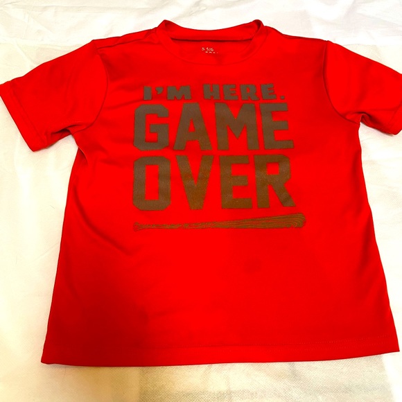 Children’s Place baseball t-shirt, 5/6